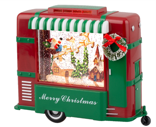 Led Water Spinner Food Truck 9X23,5X19Cm
