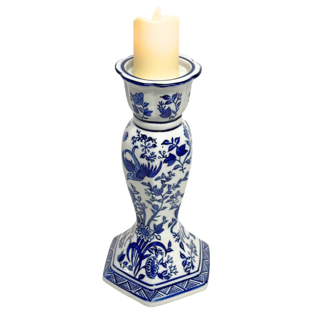 Ceramic candle stand 28x13.5cm