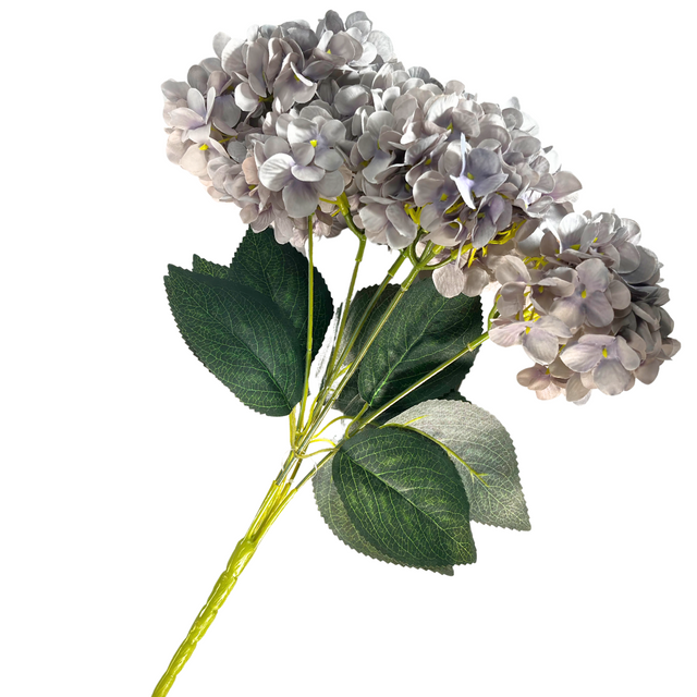 Hydrangea Grey Blue 48cm