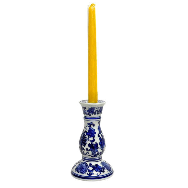 Ceramic candle stand 17.5x10cm