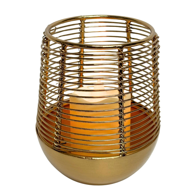 Lantern wire 12cm Gold