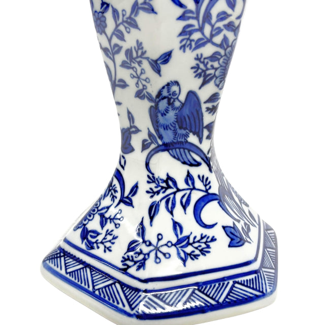 Ceramic candle stand 28x13.5cm