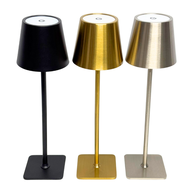 Touch Lamp 38cm - Black - 3 settings