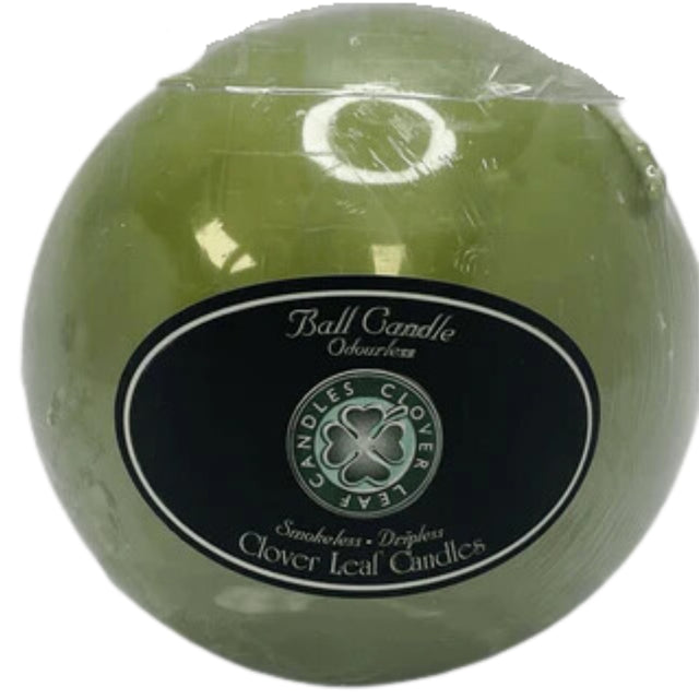 Candle Ball Veggie Green 10Cm