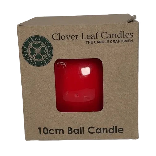 Candle Ball Chinese Red 10Cm