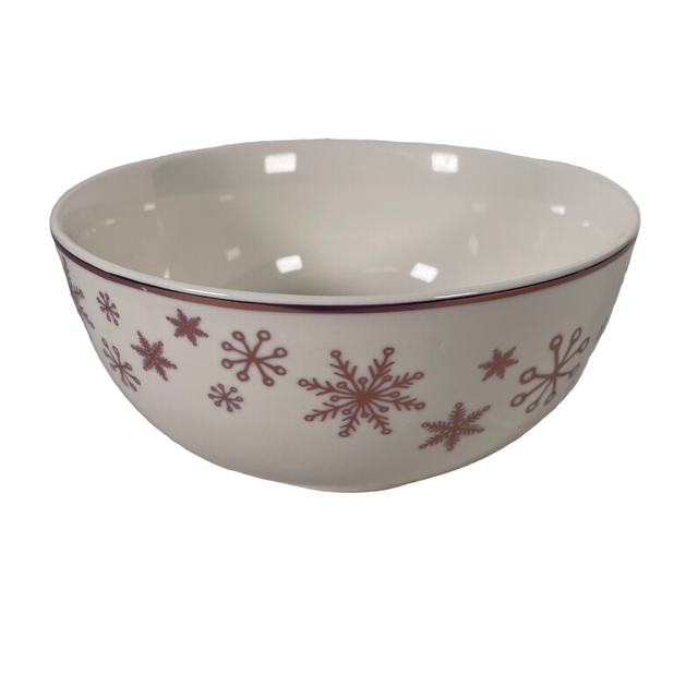(628110660-1)BOWL 600ML PORCELEIN - STARS