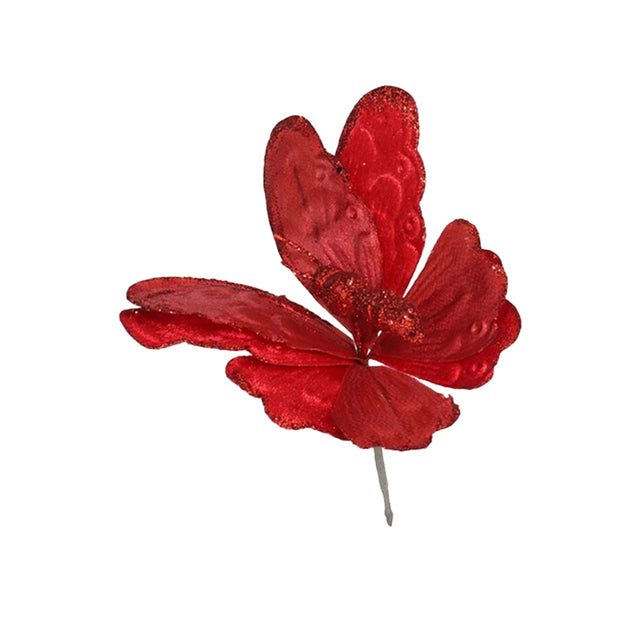 Butterfly Clip 23Cm - Red