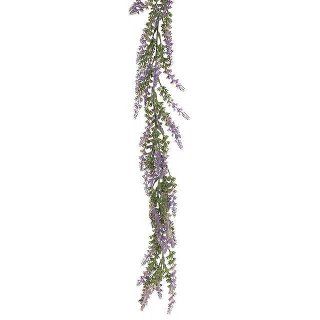 Artificial lavender garland 180cm