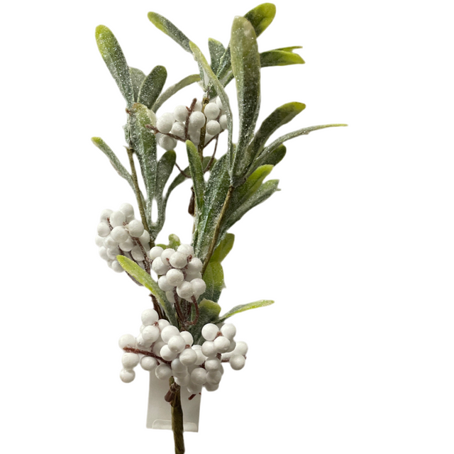 12'' White, Green Pick