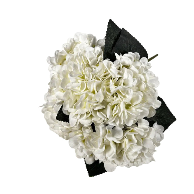 Hydrangea off white 48cm