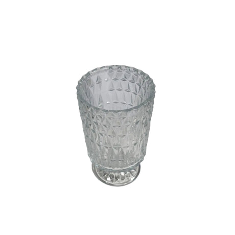 Crystal Cylinder Vase 18cm