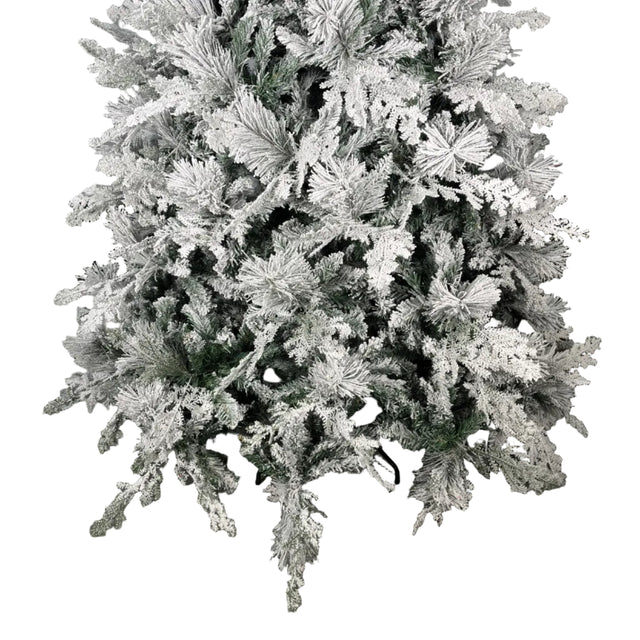 White snowy Christmas tree 2040 tips 3m
