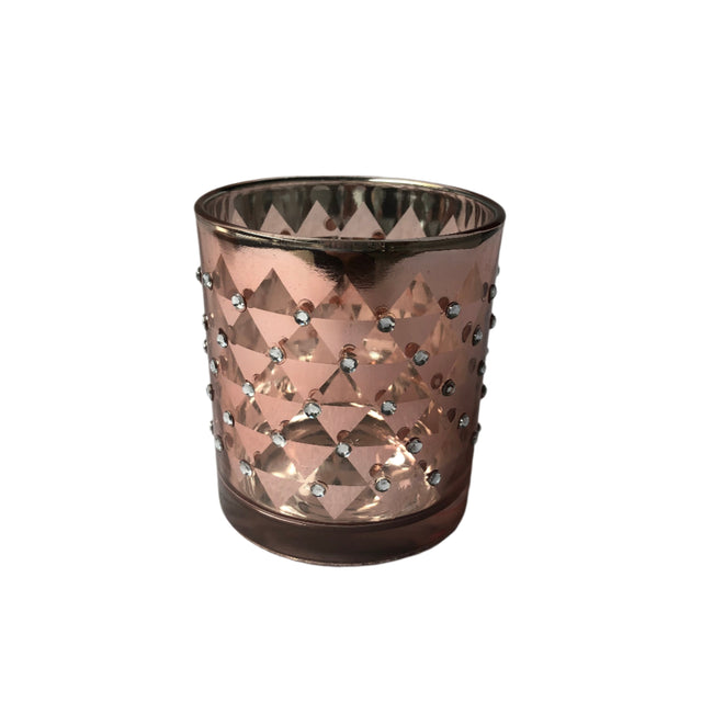Glass votive 8x9cm