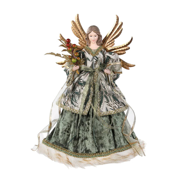 Green velvet angel 40cm