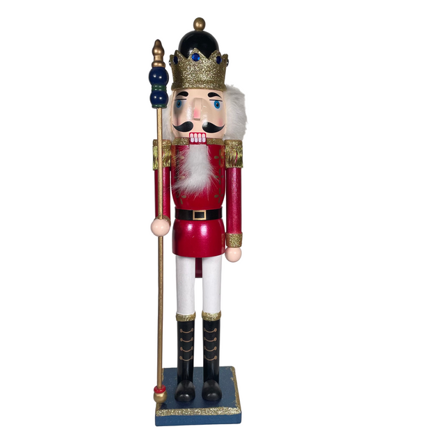 Nutcracker wood 12x11x50.5cm - holding stick