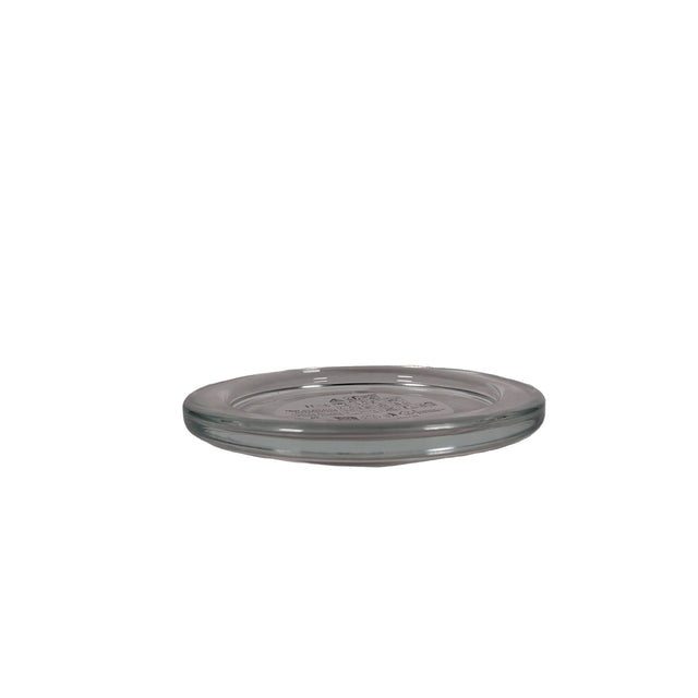 Candle Holder/Coaster Glass 10cm