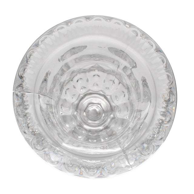 Glass Footed Hurricane