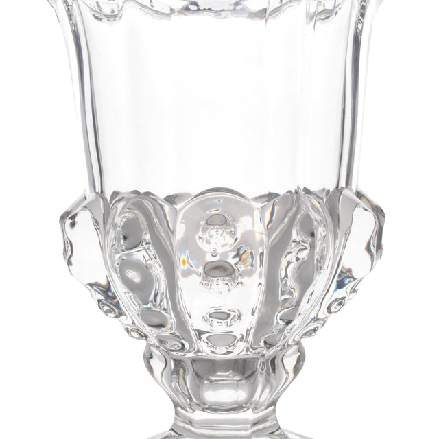 Glass Footed Hurricane