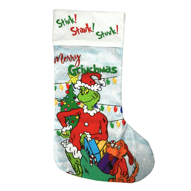 Grinch Stocking 46X28Cm