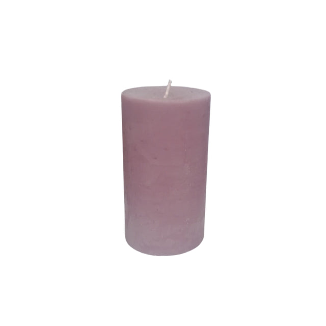 Candle Pillar Lilac 70mmx120mm