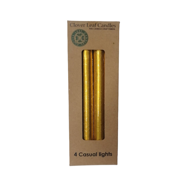 Candle Casual Lights 2.2x25cm Gold