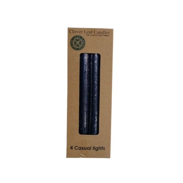 Candle Casual Lights 2.2x25cm Navy Blue