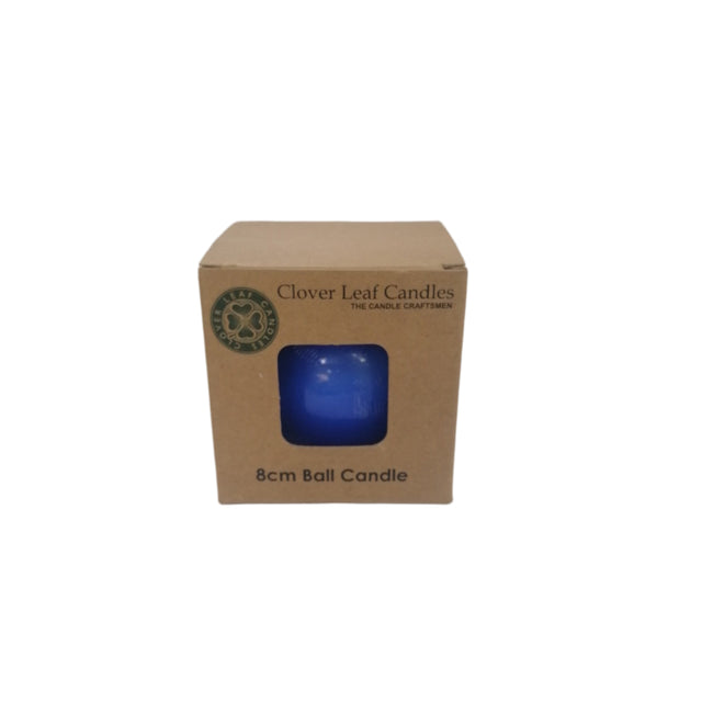 Candle Ball Royal Blue 8cm