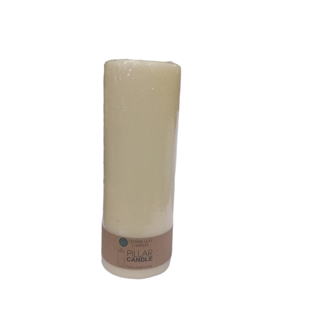 Candle Pillar Butt Yellow 10x28cm