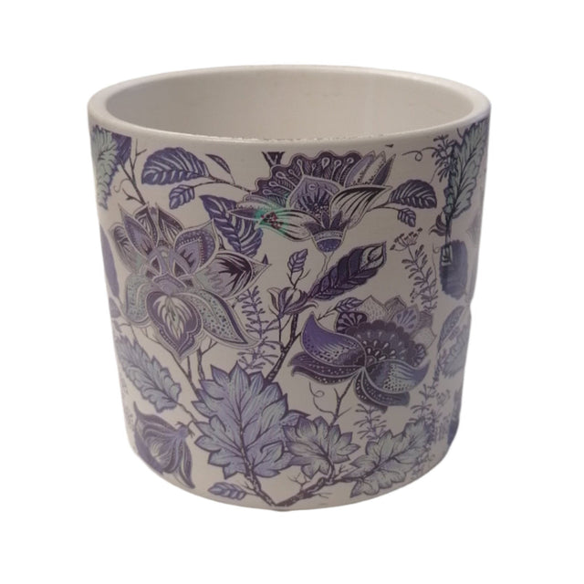 Flowerpot 12.5x11.5cm - Blue delft