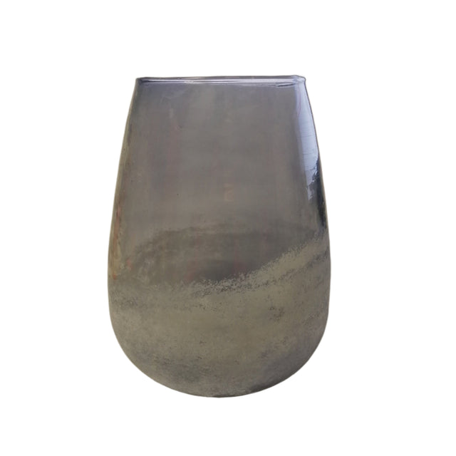 Tealight Holder Frosted 15x21cm