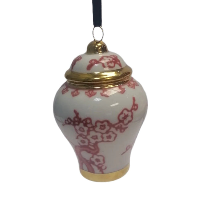 Ceramic hanging ornament 8.6x5.4cm