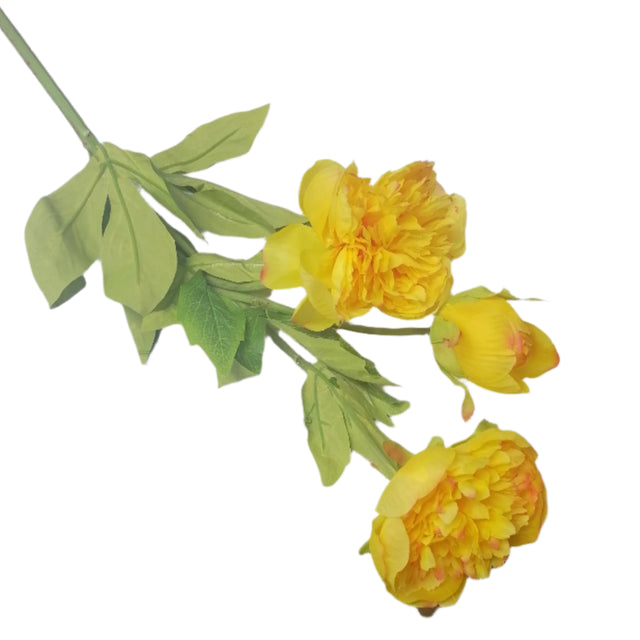 Peony Yellow 14cm