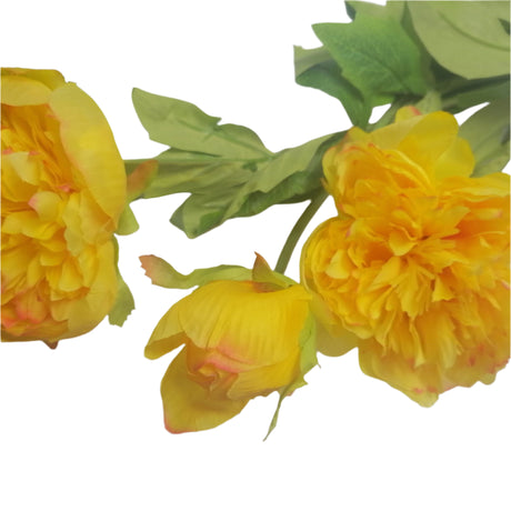 Peony Yellow 14cm
