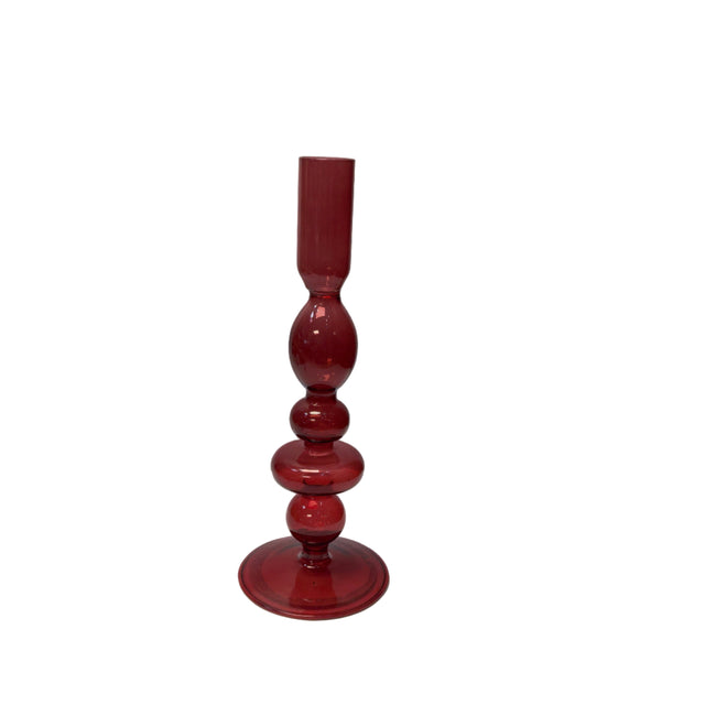 Candle Holder Glass 22cm