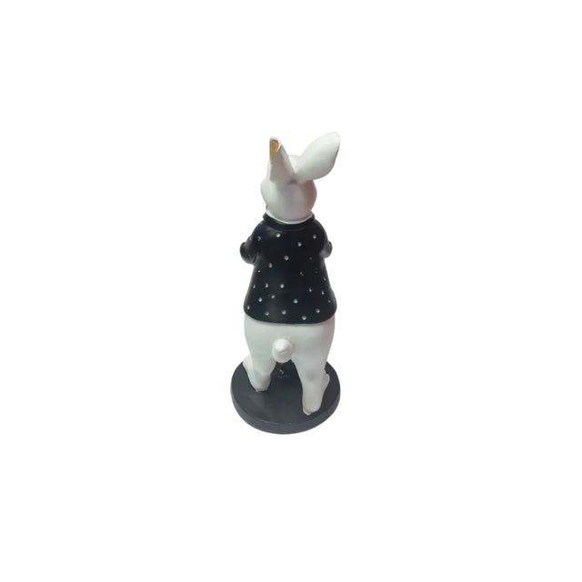 Rabbit with gold & black egg - Boy 30cm