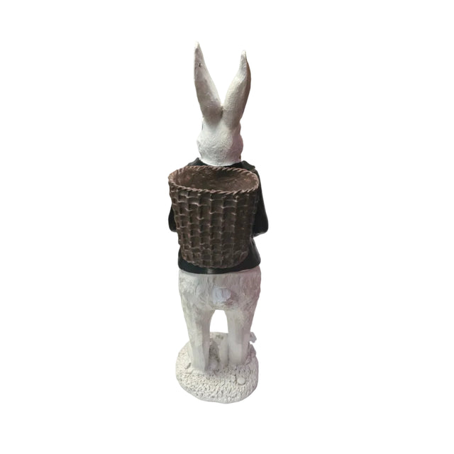 Rabbit with gold bowtie 52cm