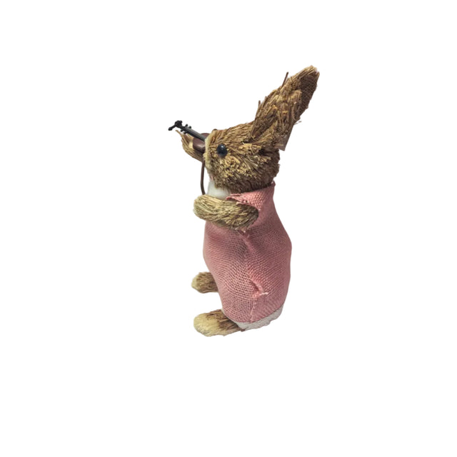 Grass Bunny Girl 11X28cm