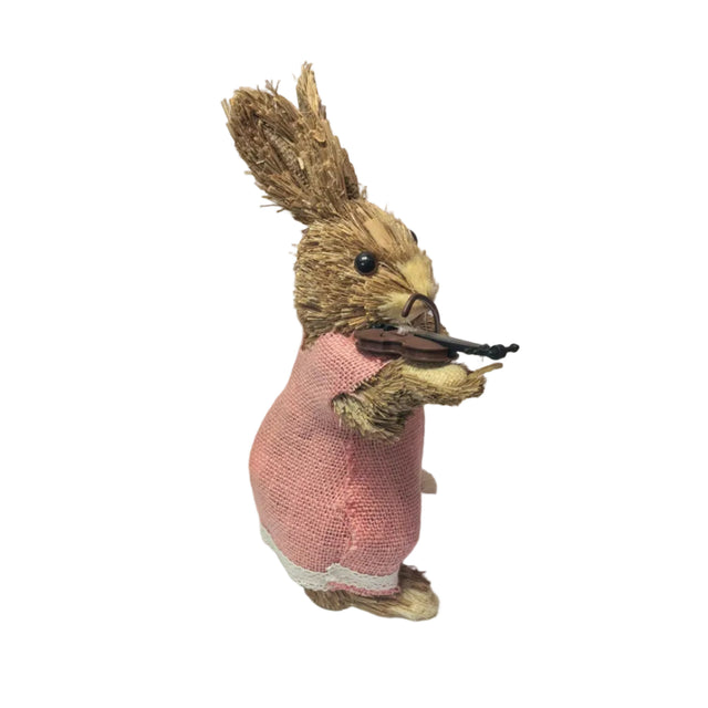 Grass Bunny Girl 11X28cm