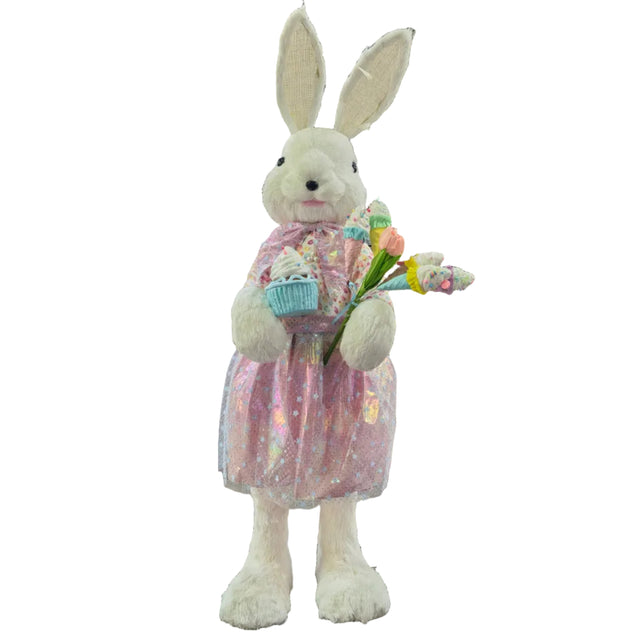 Mrs Bunny with cupcakes 145cm