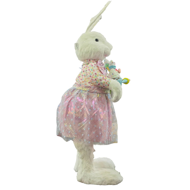 Mrs Bunny with cupcakes 145cm