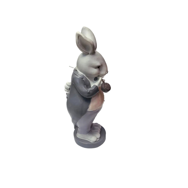 Rabbit with suit and a pipe 31cm