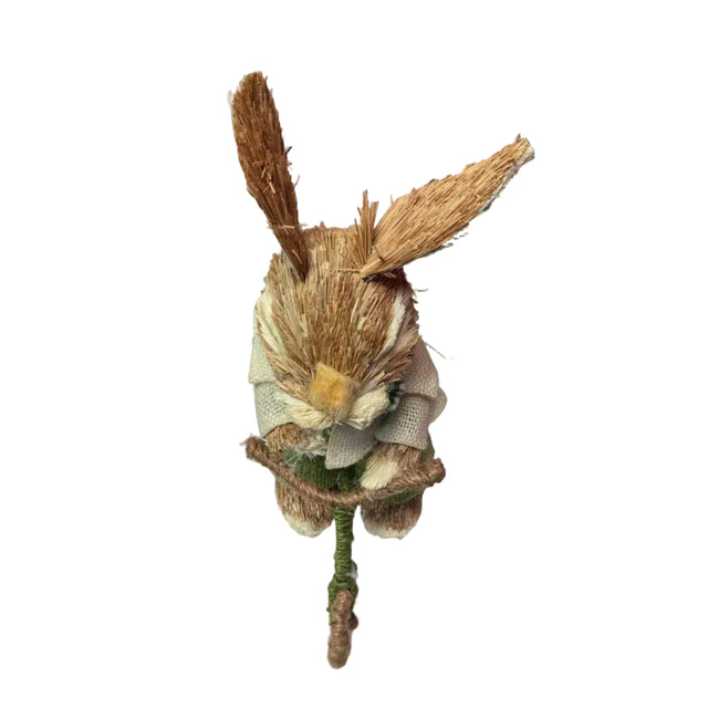 Grass Bunny On Bicycle 38cm