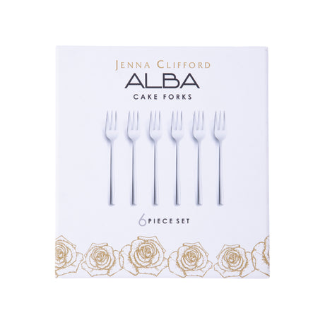 Jc Alba Cake Forks Set of 6