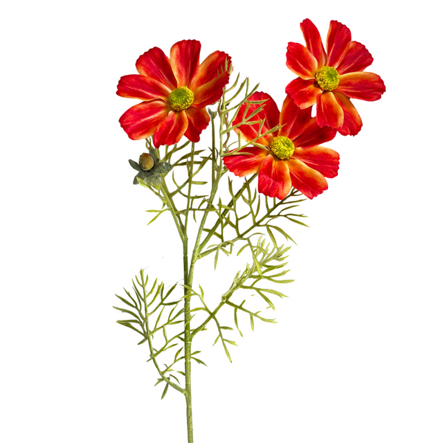 Cosmos Flower 63cm - Orange