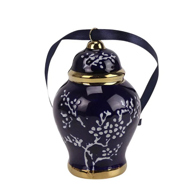 Ceramic hanging ornament 8.8x5.2cm