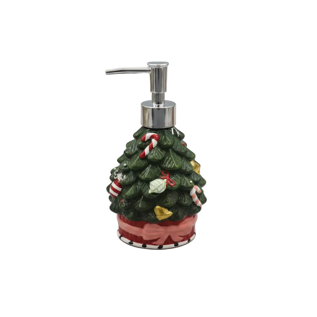 Tree shaped hand wash bottle 10.5x10.5x20.5cm