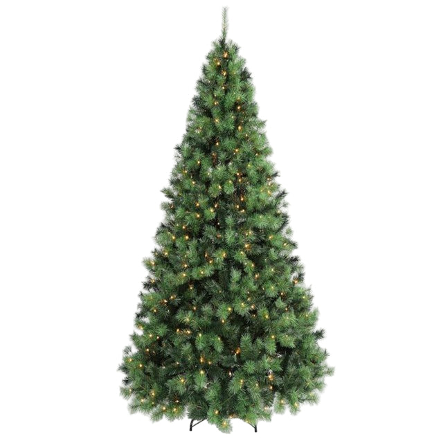 Christmas tree 2.4m 1591 Tips with 650 LED lights