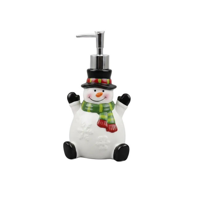 Snowman handwash container 20cm