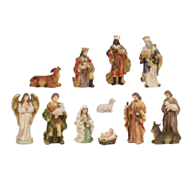 (AX530900-1)ANGEL WITH LED WARM WHITE 10CM - WITH