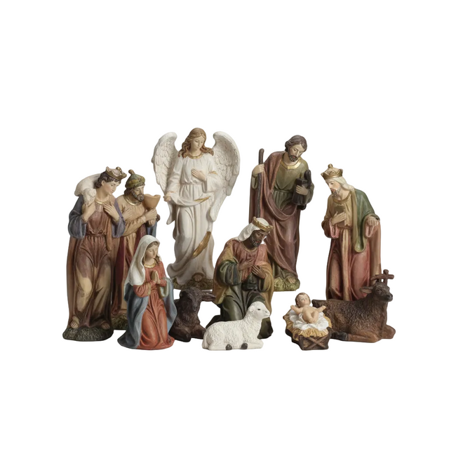 (AX530900-1)ANGEL WITH LED WARM WHITE 10CM - WITH